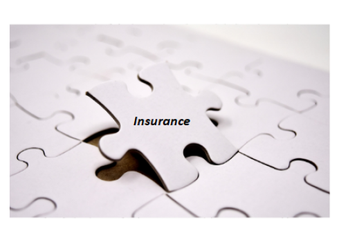 Puzzle Piece with Insurance Written On It.